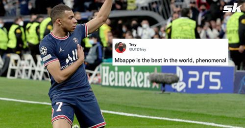 Kylian Mbappe is leading PSG's UCL charge from the front