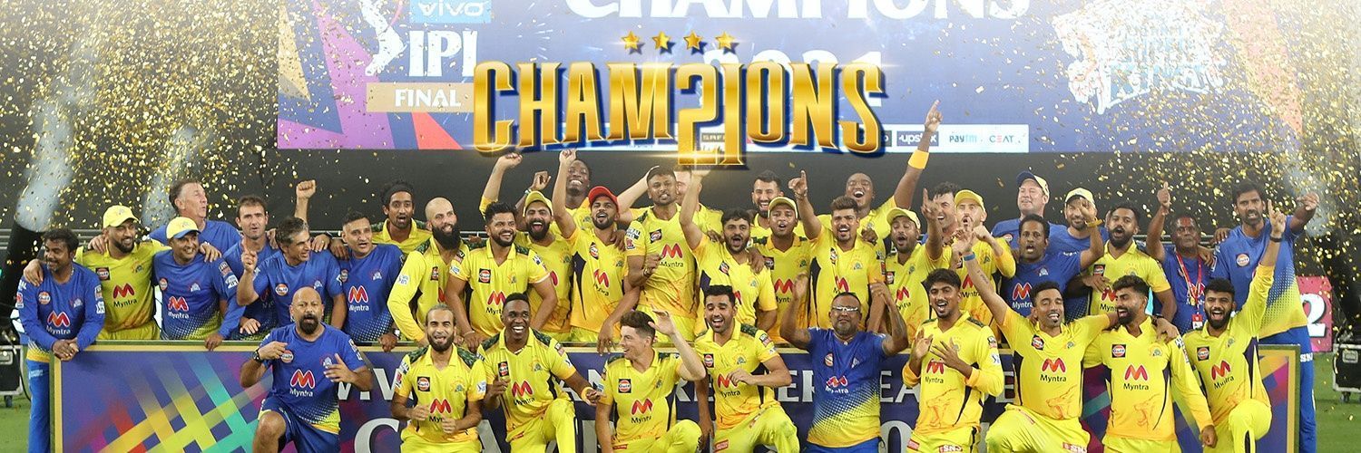 Chennai Super Kings are the defending IPL champions. Pic: CSK