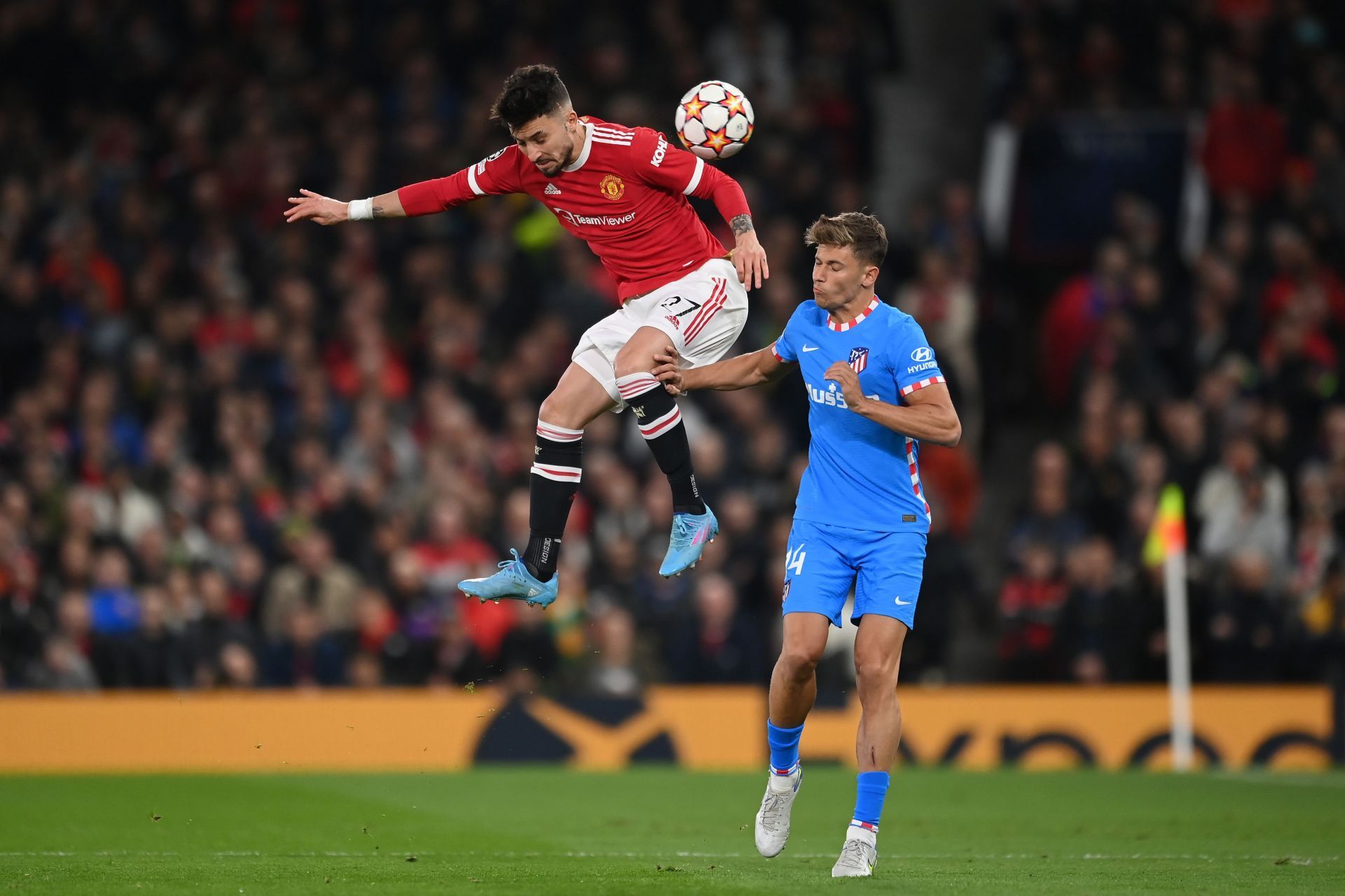 Marcus Llorente performed his duty admirably against Manchester United