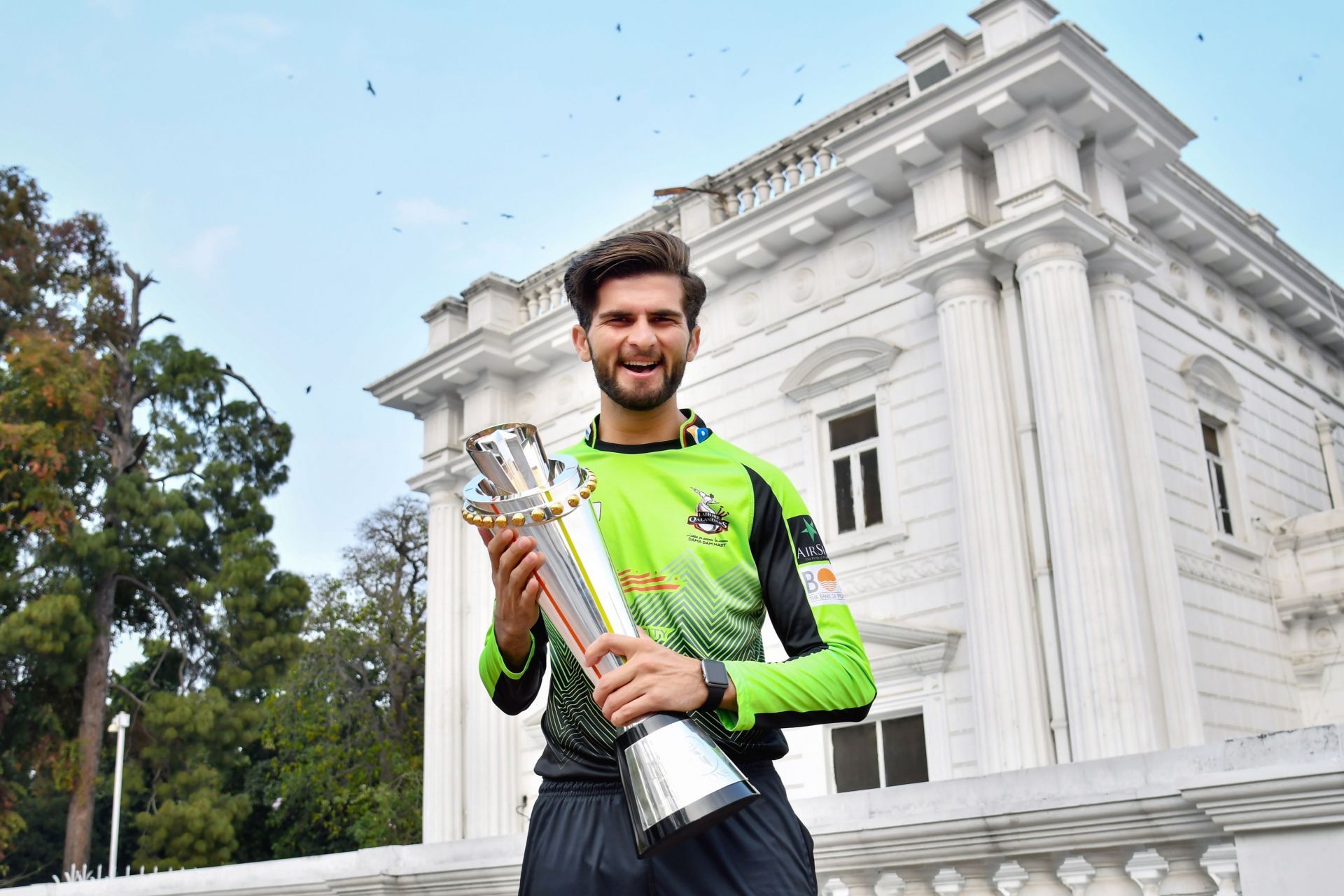 Shaheen Afridi led his team Lahore Qalandars to victory in PSL 2022 (Image: Twitter/PSL)