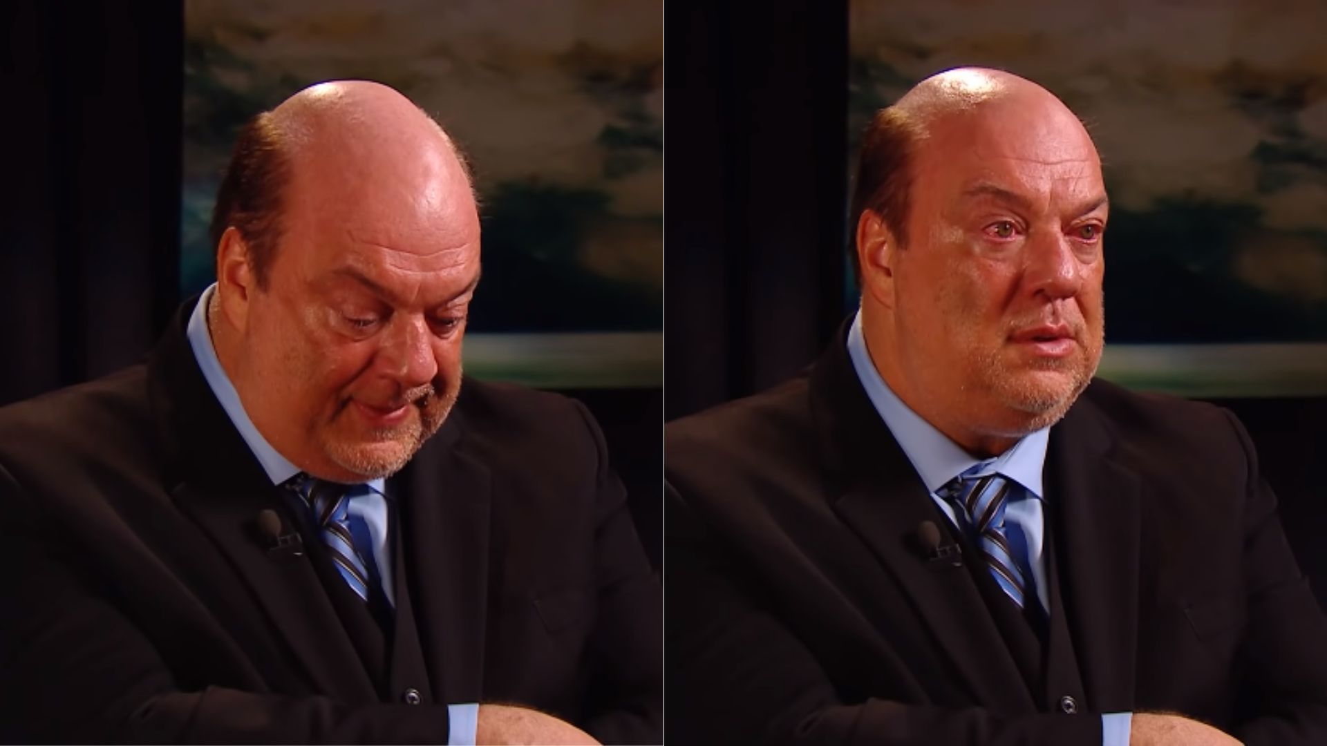 Paul Heyman became emotional on-screen in 2018