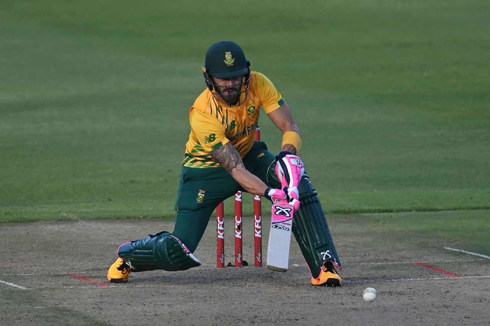 South African batter Faf du Plessis. Pic: Getty Images