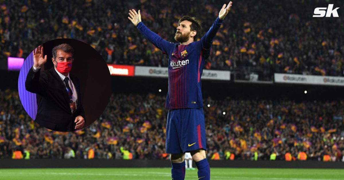 Messi left the Nou Camp in the summer of 2021.