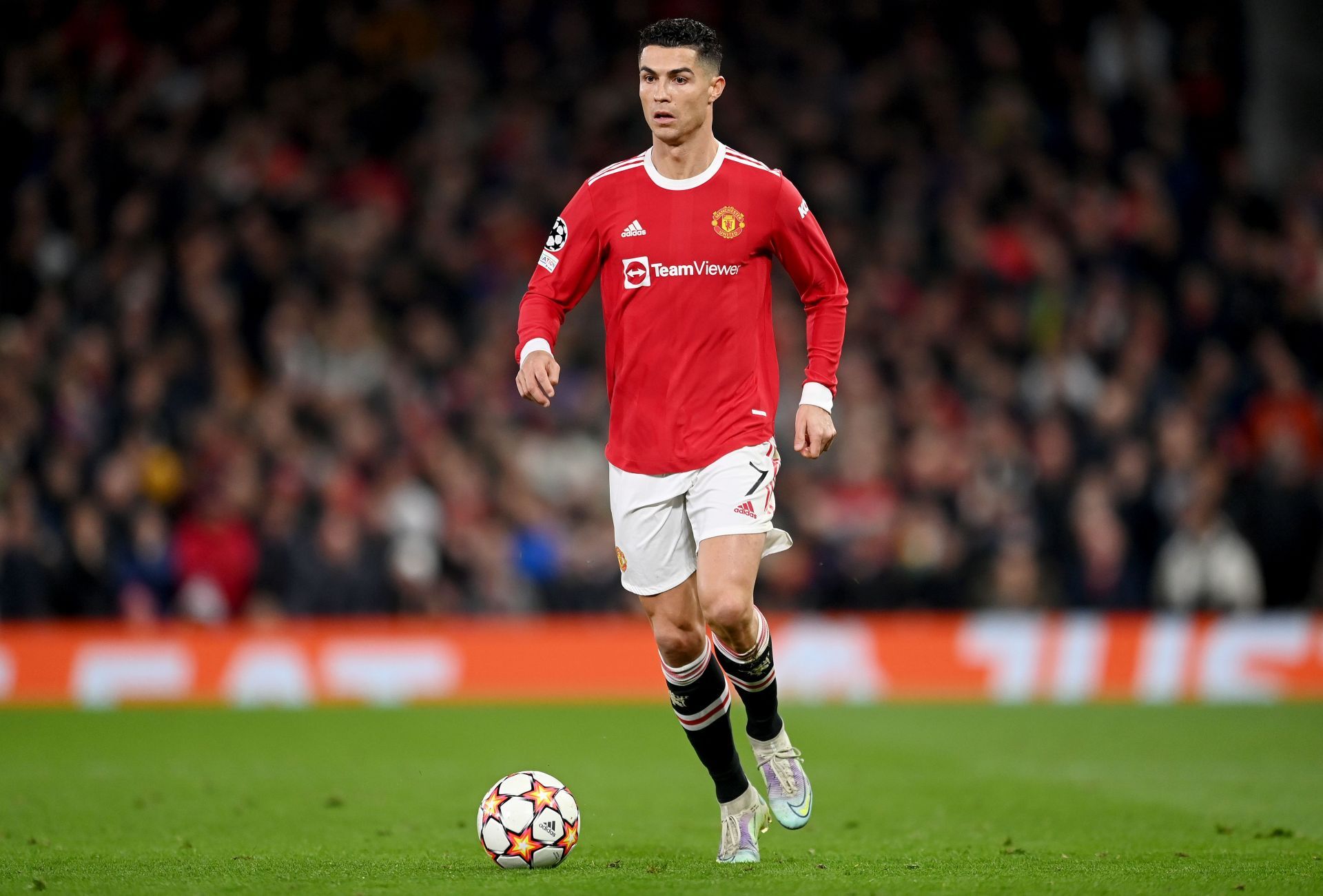 Ronaldo in action for Manchester United