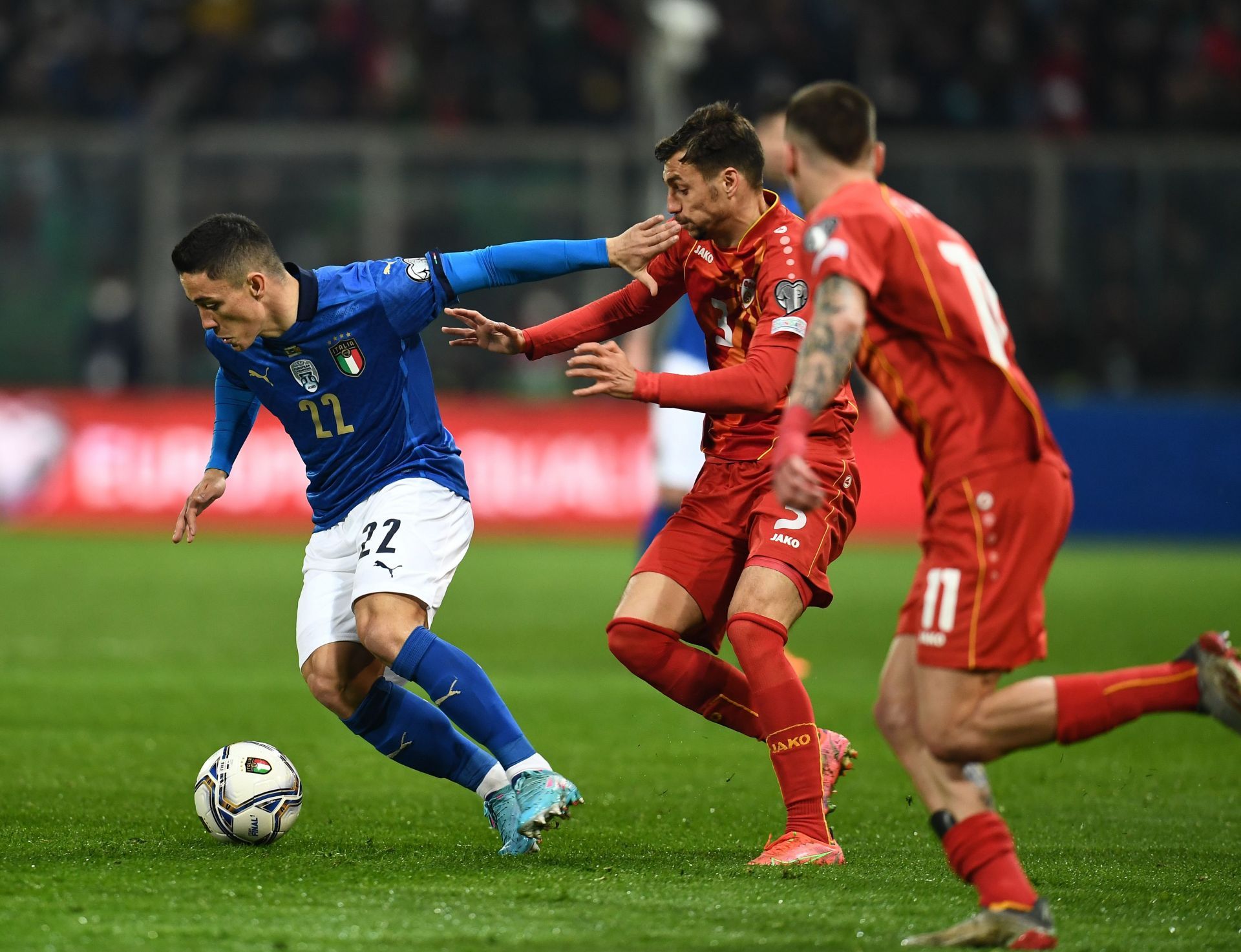 Italy surprisingly got eliminated by North Macedonia on Thursday night