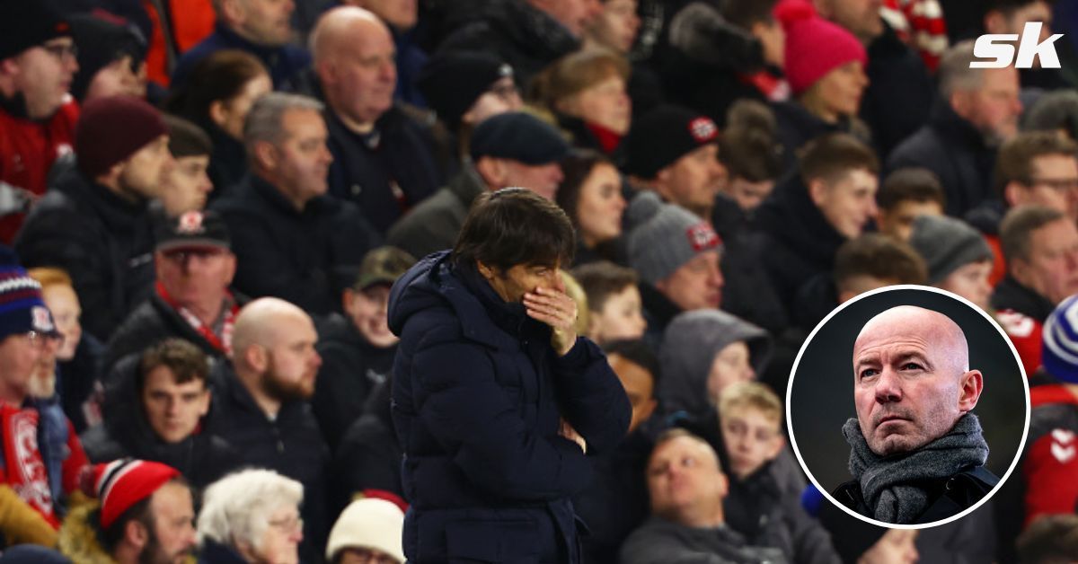 Alan Shearer slammed Tottenham for their FA Cup exit.