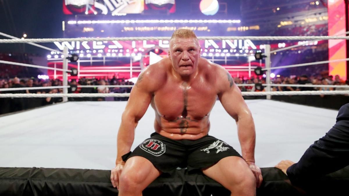 Brock Lesnar has wrestled many great matches at WrestleMania.