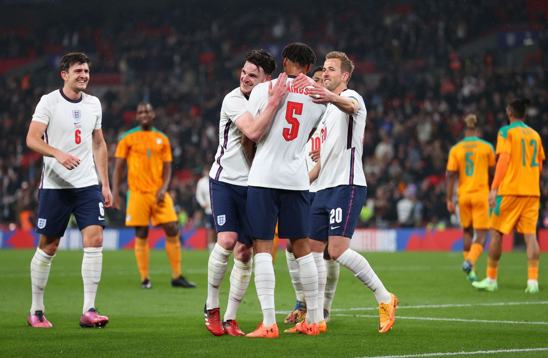 England played Ivory Coast in a match recently where Harry Maguire was booed