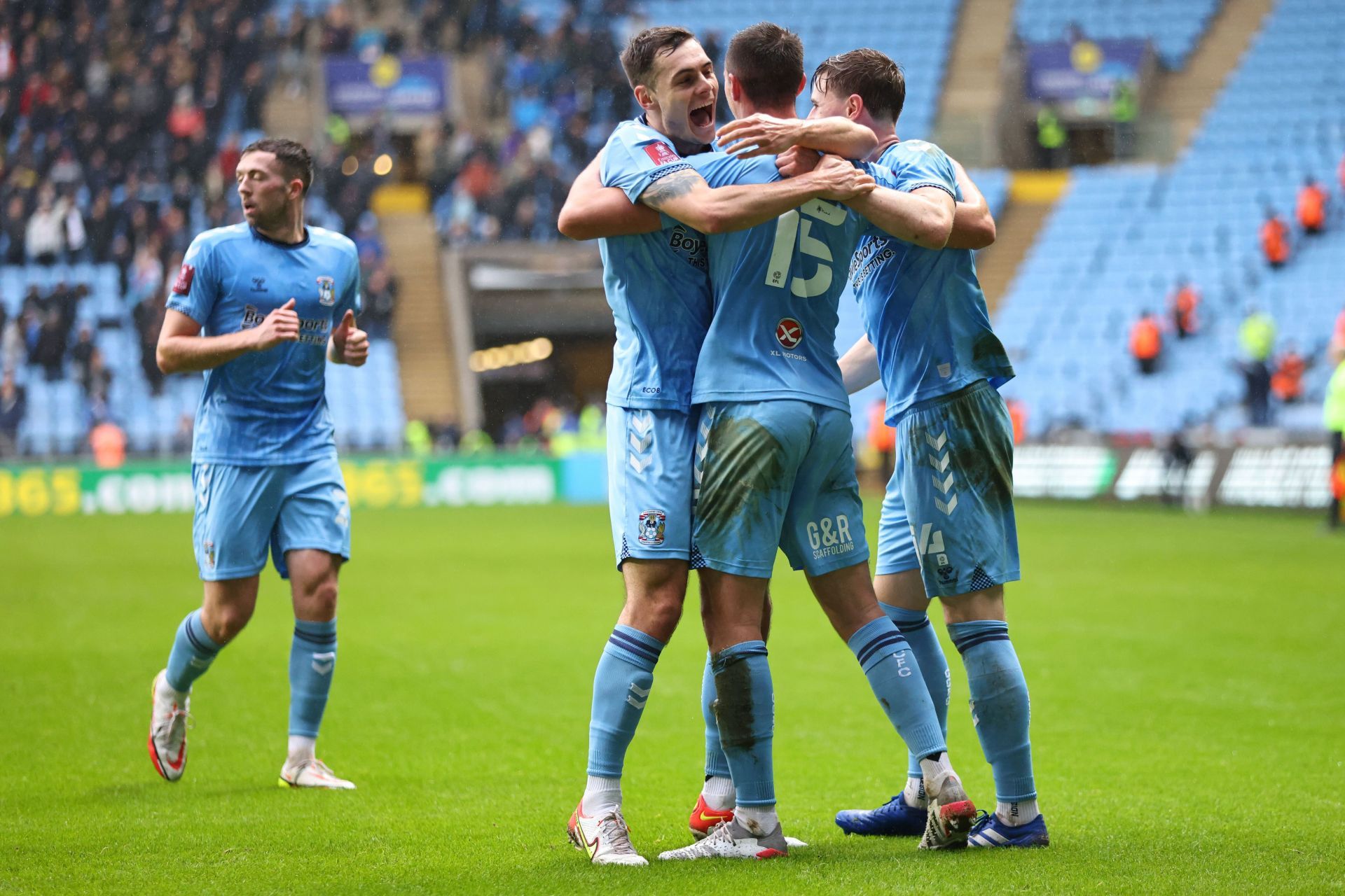 Coventry City will host Blackburn Rovers on Saturday