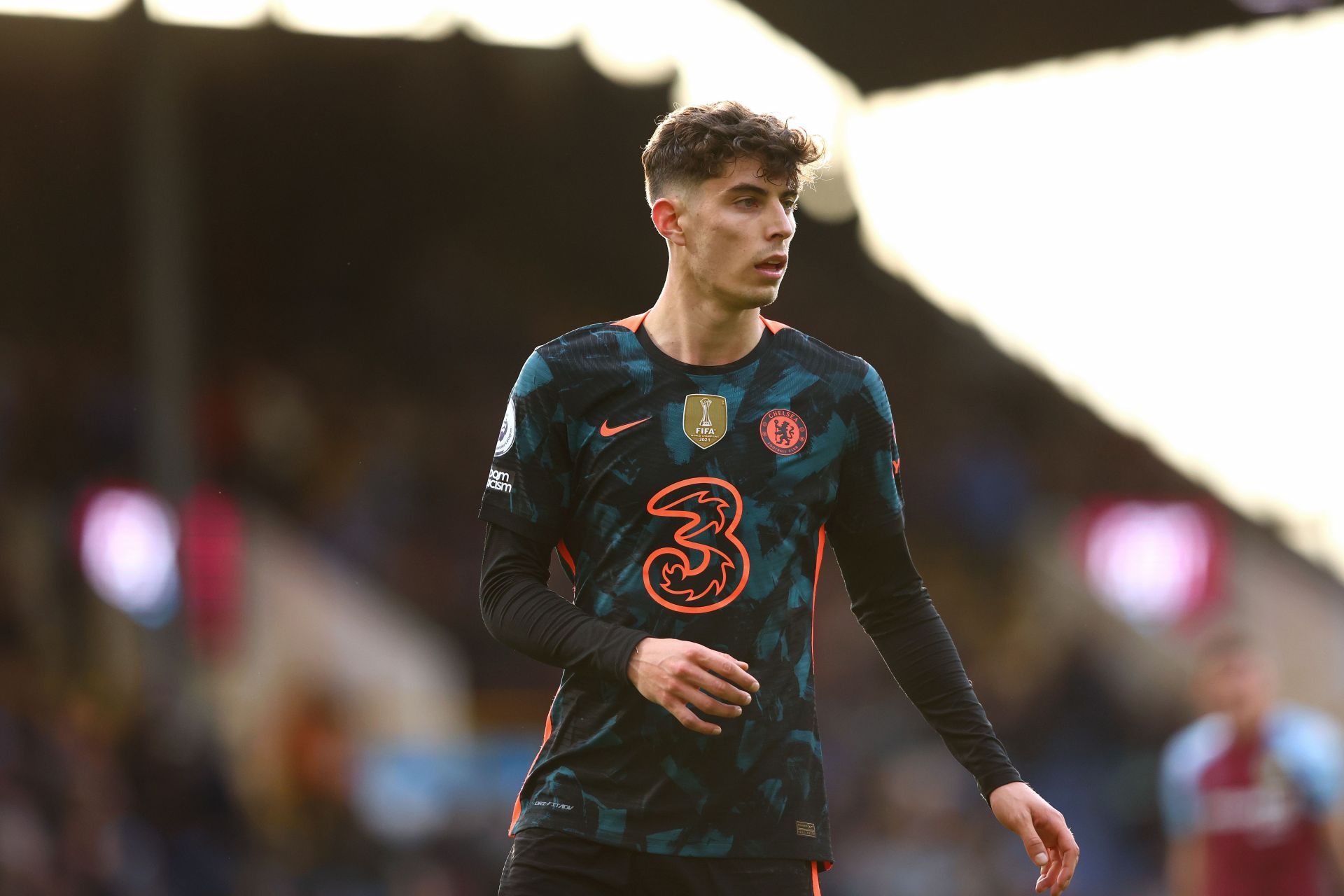 Havertz in action against Burnley - Premier League