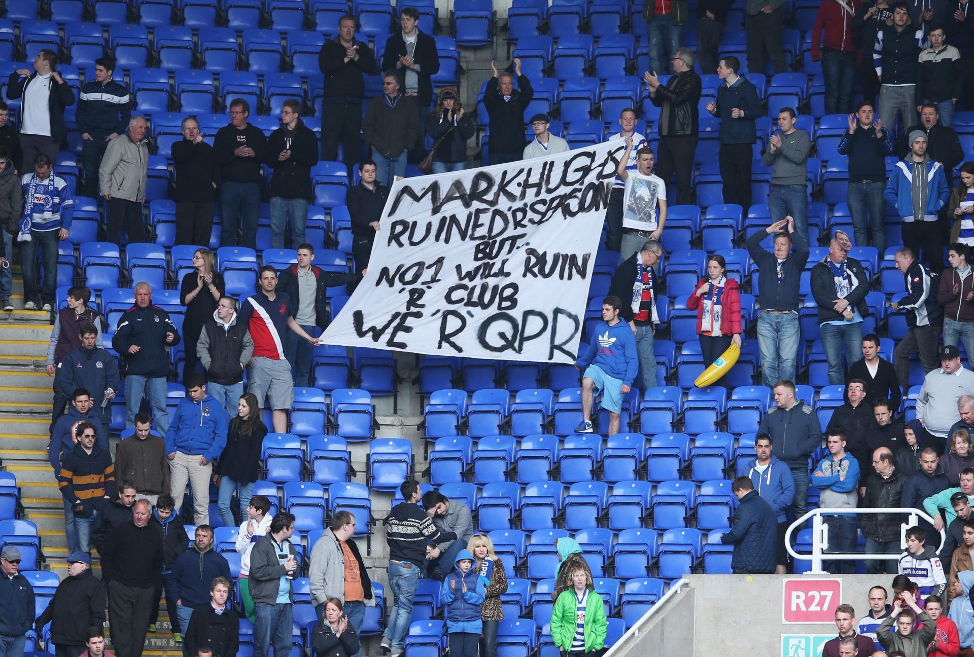 The last time Queens Park Rangers played PL football was back in 2014-15.