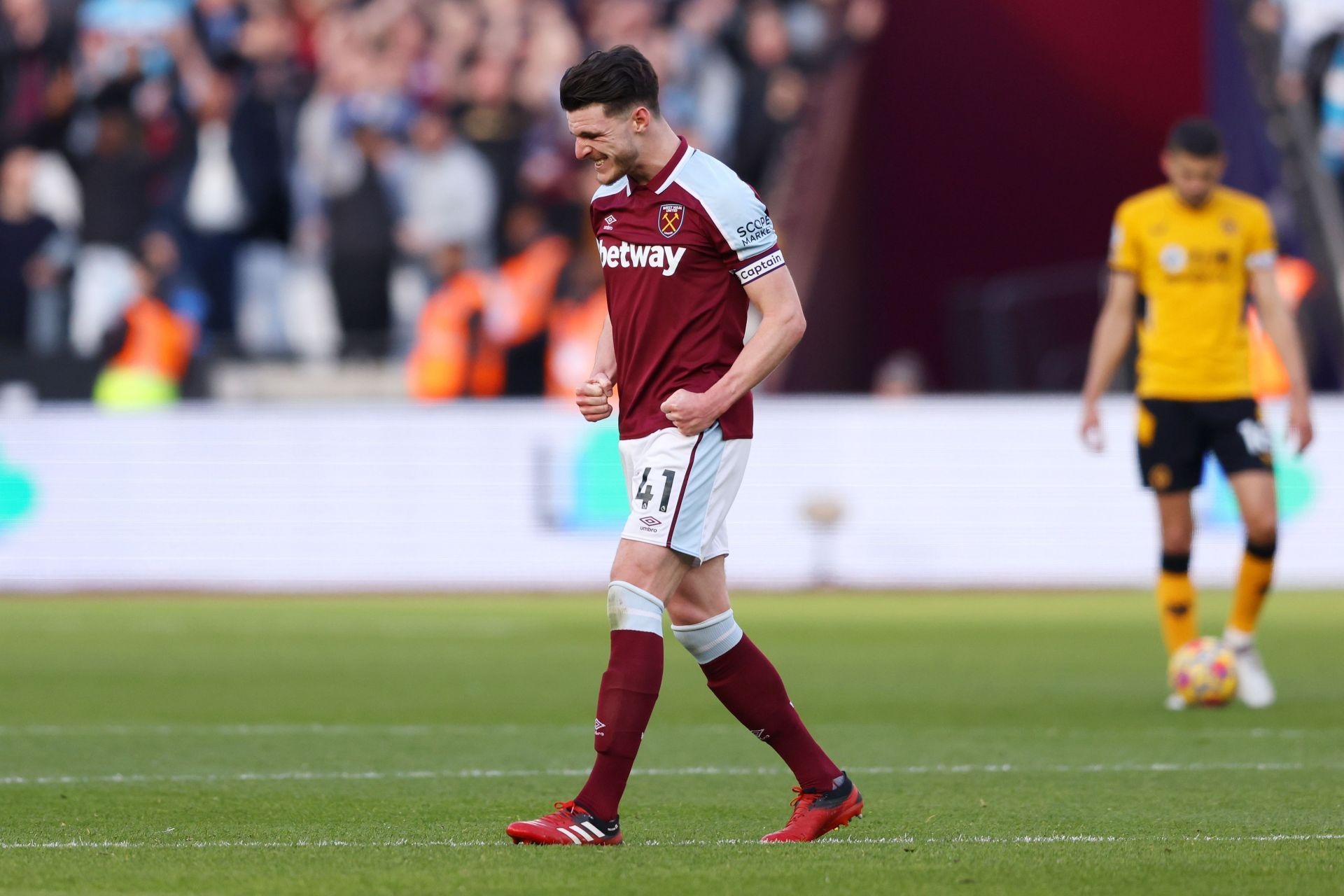 Declan Rice continues firing on all cylinders.