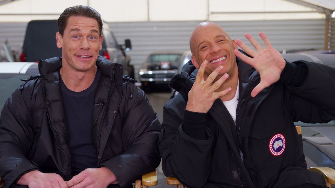 At least Vin Diesel can see John Cena