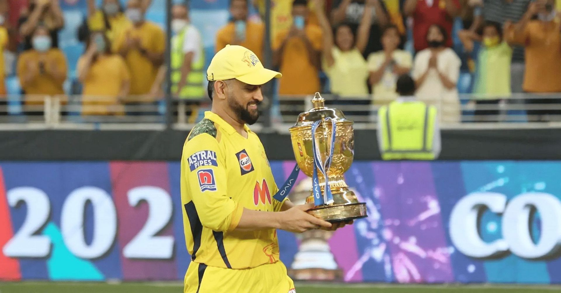 MS Dhoni led CSK to nine IPL finals, winning four of them [Image- Twitter]