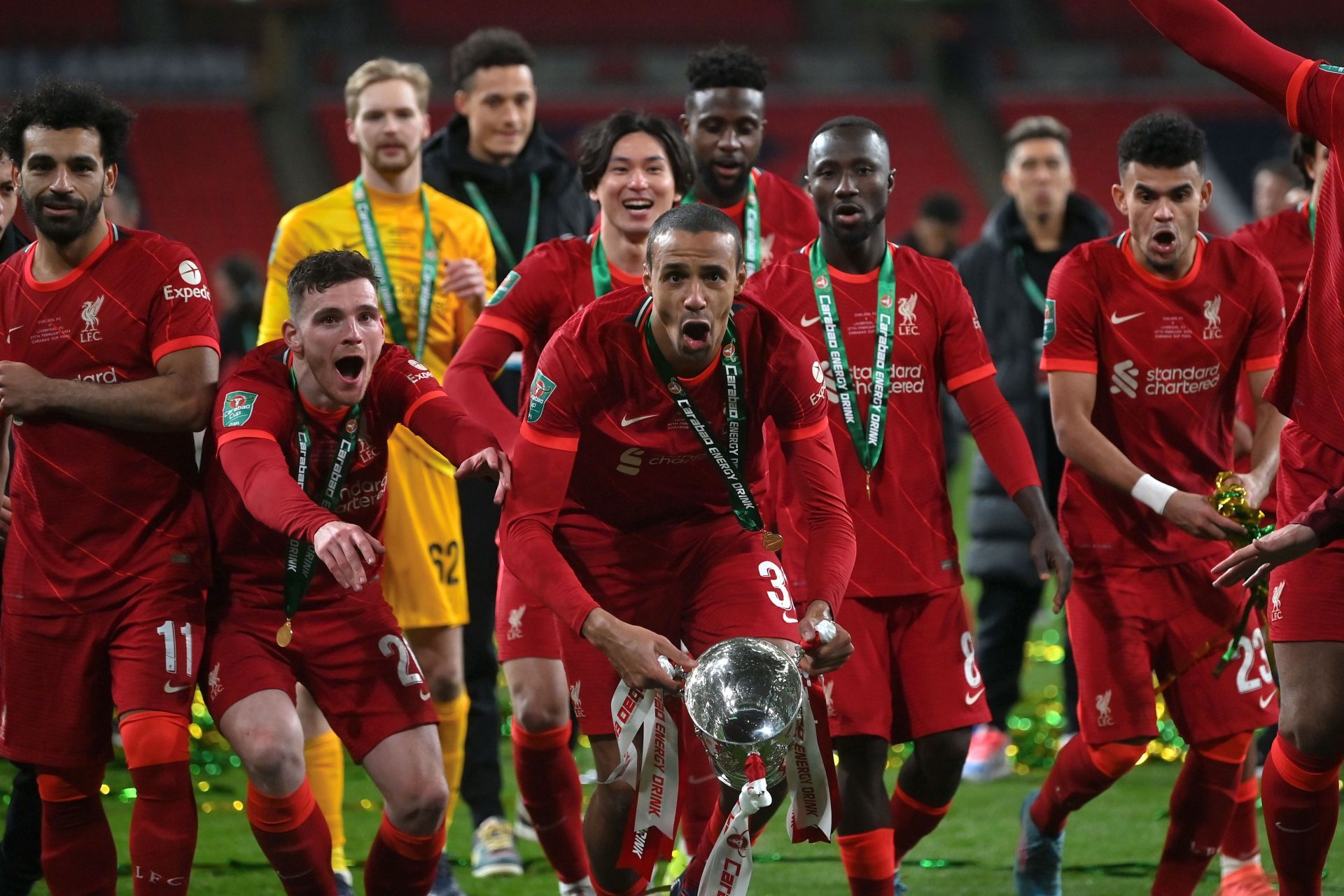 Liverpool will be looking to build on their Carabao Cup success