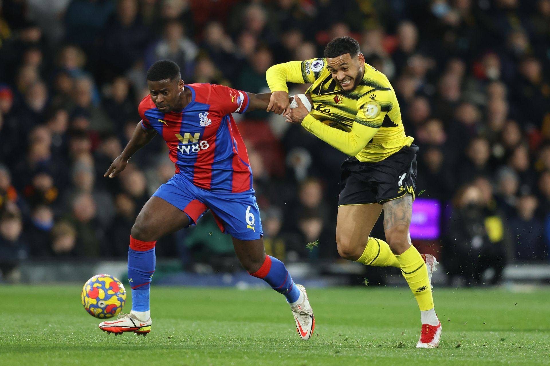 Marc Guehi has been playing for Crystal Palace this season