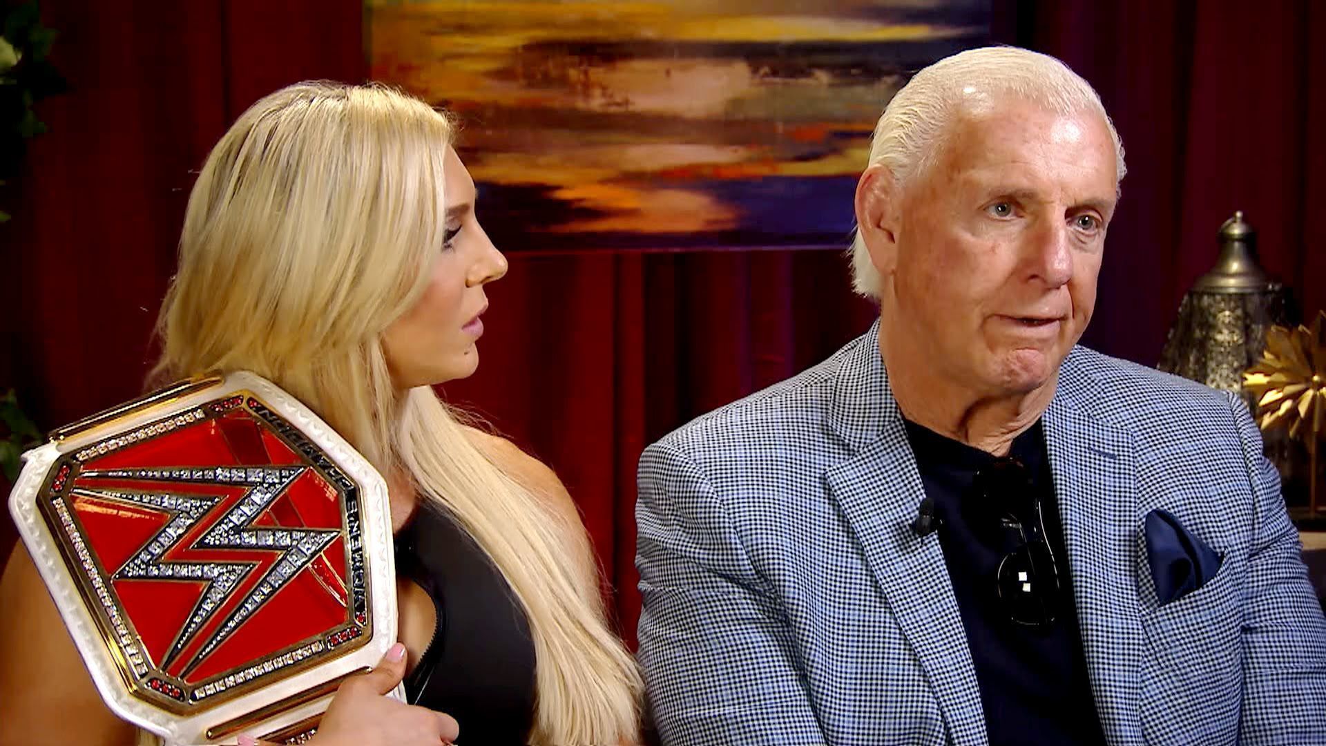 Charlotte Flair discusses being compared to her father