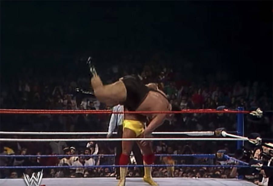 Andre was slammed several times before WrestleMania 3