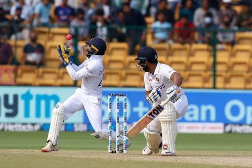 The bowlers had a field day on Day 1 of the Bengaluru Test [P/C: BCCI]