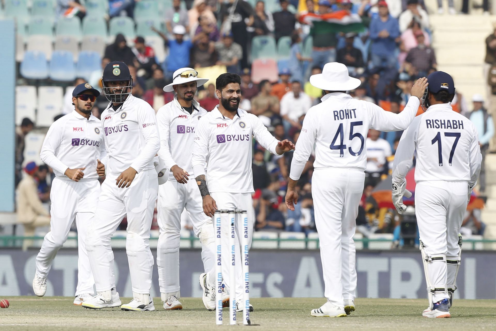 India smashed Sri Lanka by an innings and 222 runs