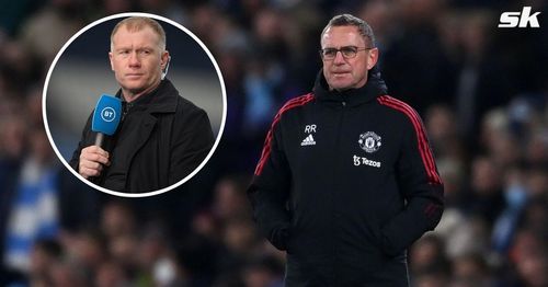 Scholes has once again slammed Rangnick's appointment