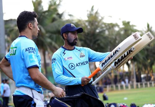 Wriddhiman Saha will be the player to watch out for in the match between Gujarat Titans and Lucknow Super Giants (Image: Gujarat Titans/Facebook)