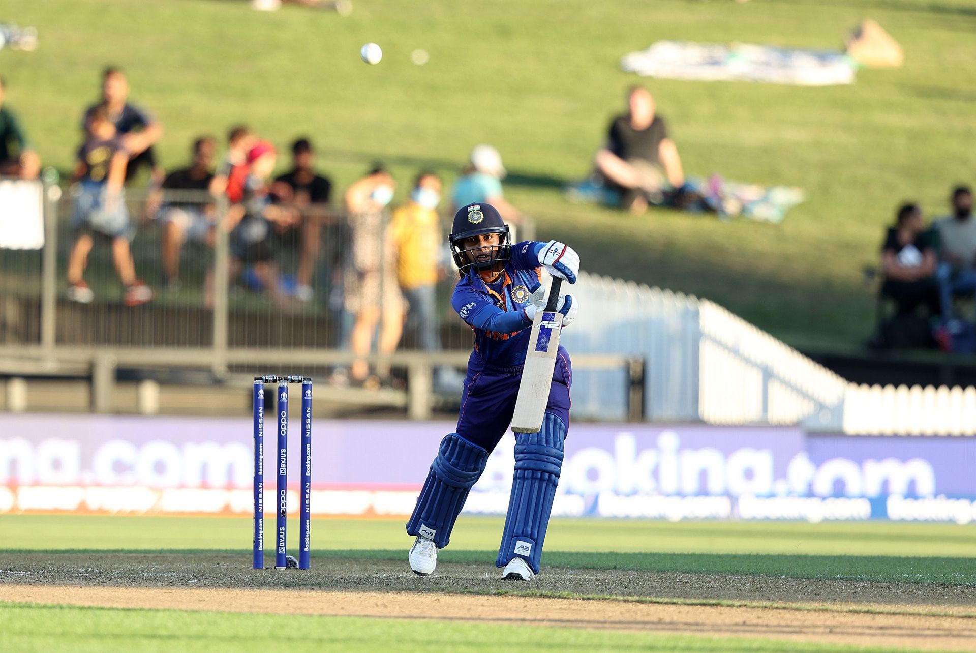 Mithali Raj batted at the No. 4 spot in the World Cup encounter against New Zealand