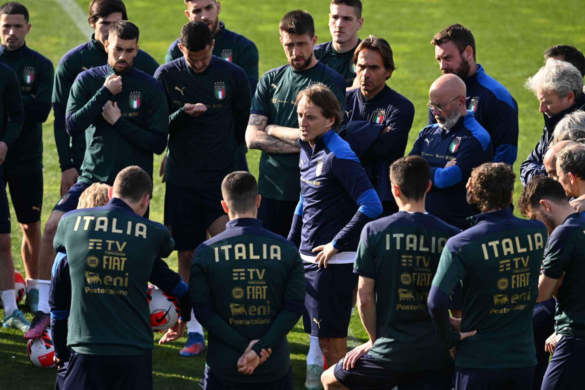 Italy Training Session &amp; Press Conference