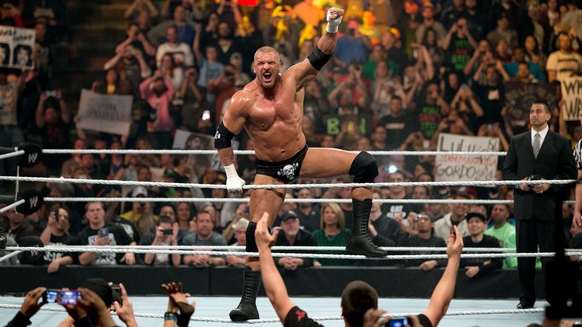 Triple H announced that he has hung up his wrestling boots for good