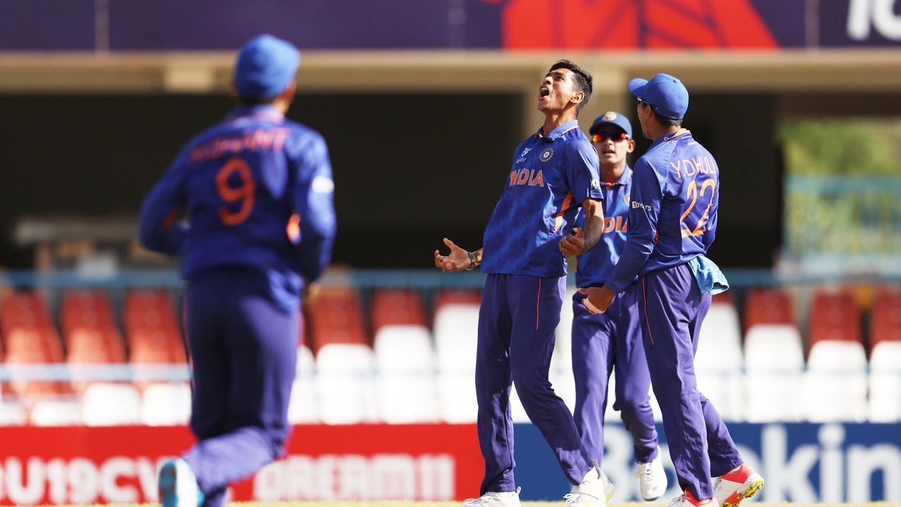 Ravi Kumar took 4 wickets at an economy of 4.5 as part of India&#039;s U19 Asia Cup-winning squad at the end of last year [Credits: ICC]