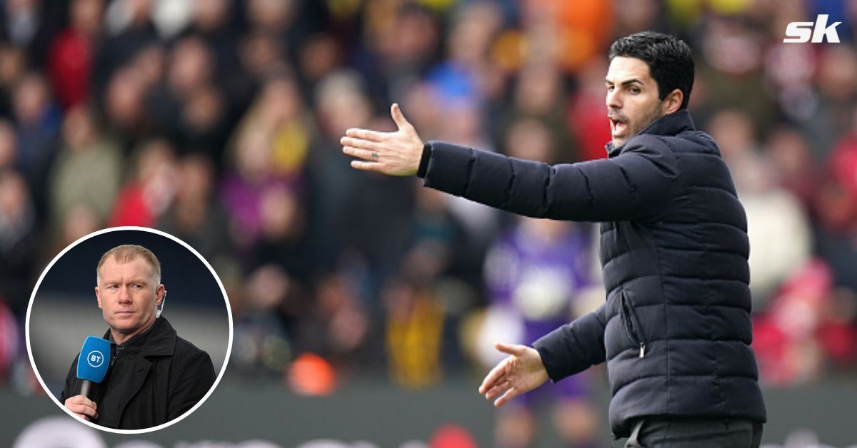 Paul Scholes hails Arsenal manager Mikel Arteta