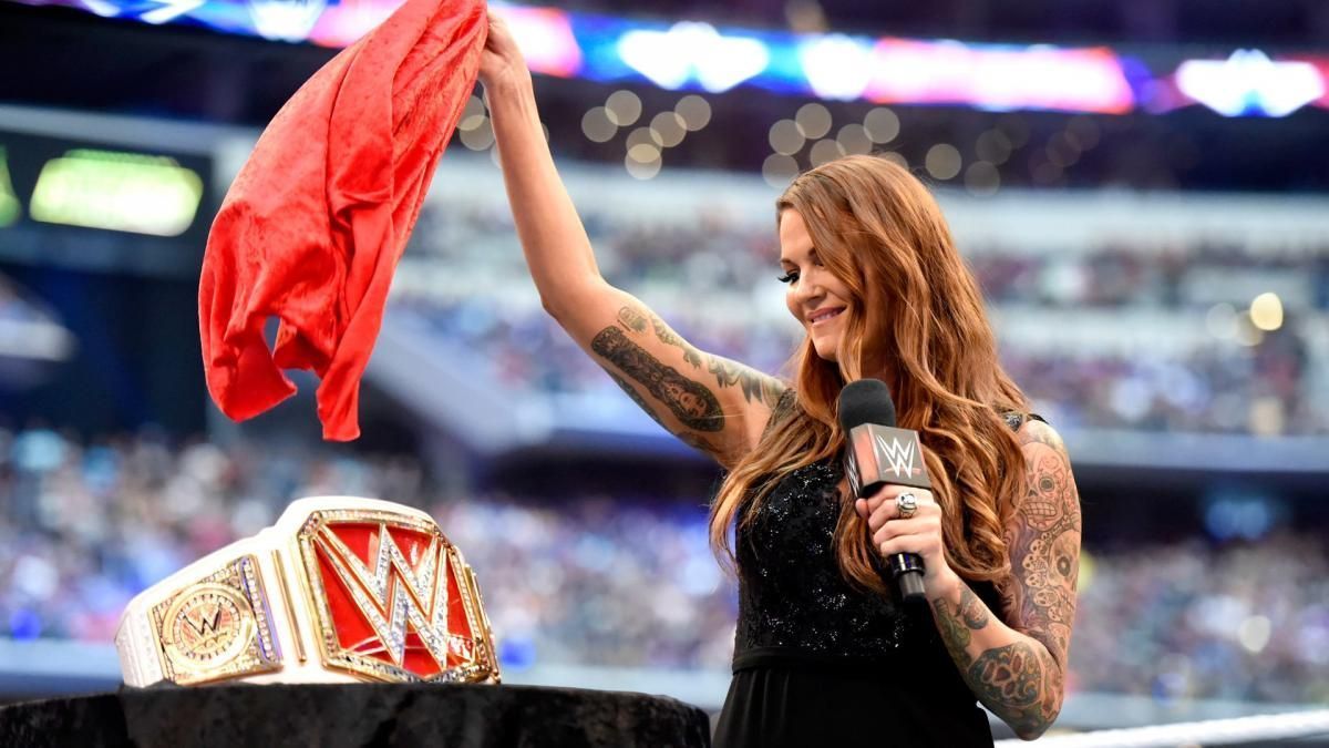 WWE Hall of Famer Lita unveiled the WWE Women's Championship