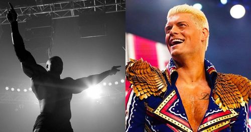 Bobby Lashley and "The American Nightmare" Cody Rhodes.