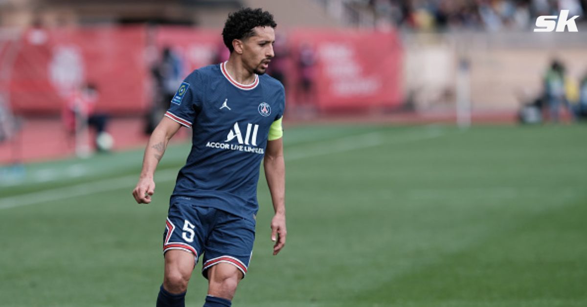 Paris Saint-Germain captain Marquinhos speaks after the loss against AS Monaco