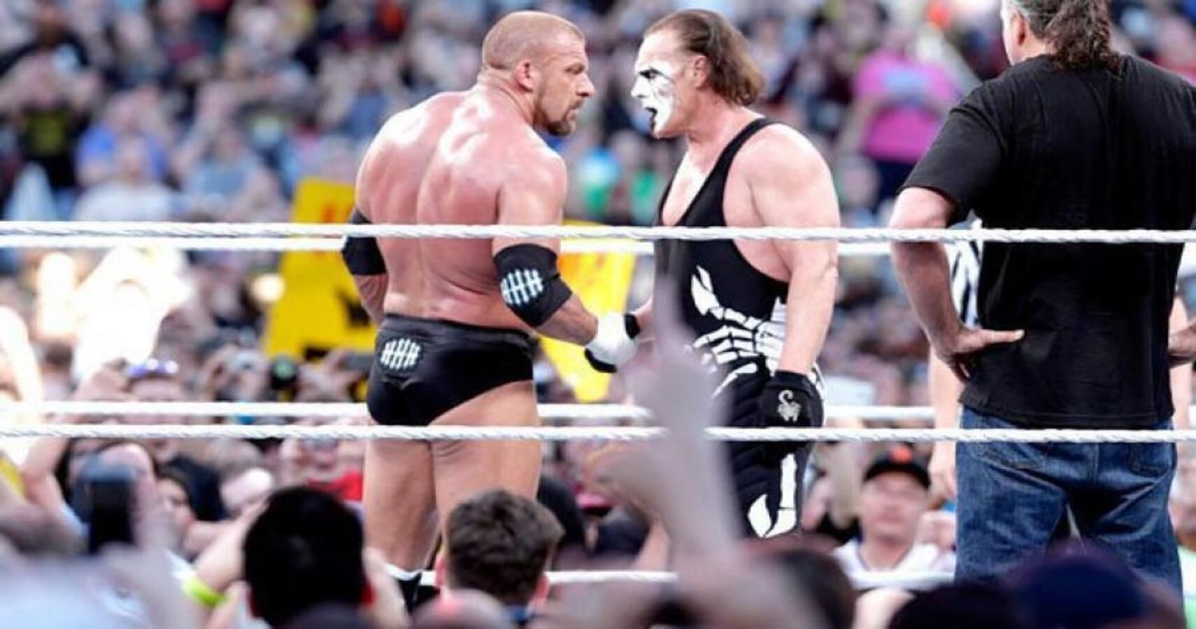 WWE WrestleMania 31 में स्टिंग और ट्रिपल एच का मैच हुआ था