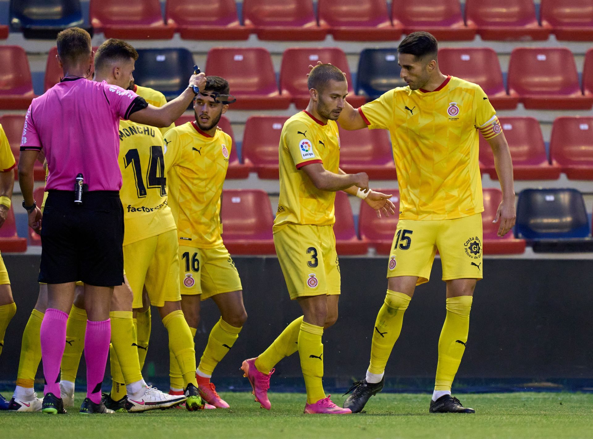 Girona are looking to climb up the table with a win on Saturday