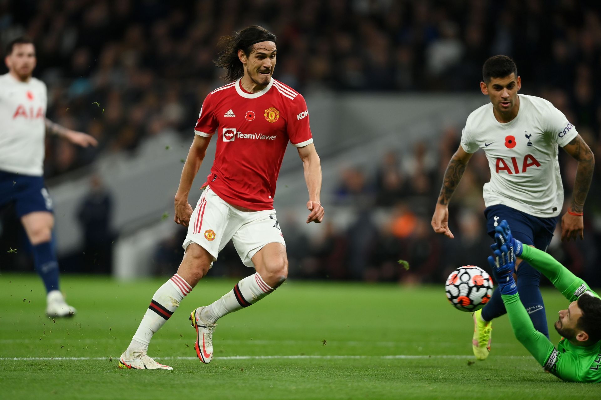 Cavani scored in United&#039;s previous win over Spurs earlier in the season.