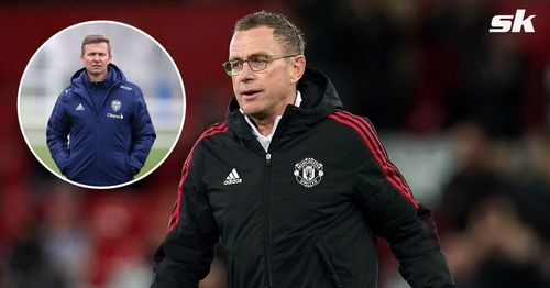 Leeds United boss Jesse Marsch hails Manchester United manager Ralf Rangnick