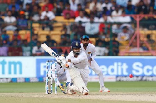 Rishabh Pant made mincemeat of the Sri Lankan attack [P/C: BCCI]