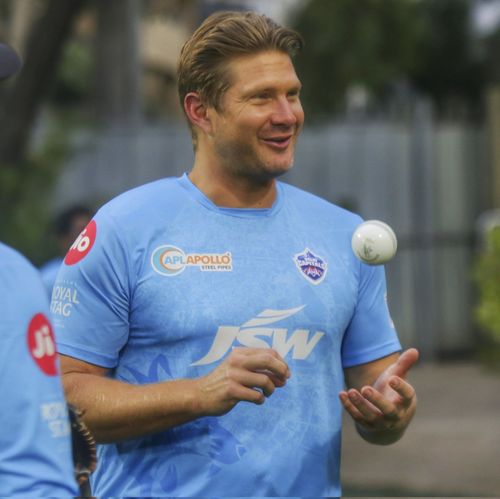 Delhi Capitals assistant coach Shane Watson (Credit: Twitter/DC)