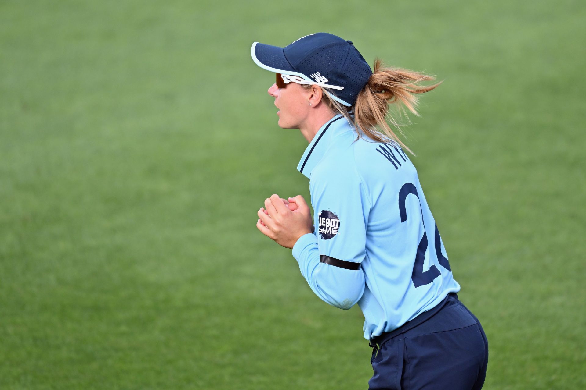 Danielle Wyat is a very capable player and a key to England's success in the Women's World Cup