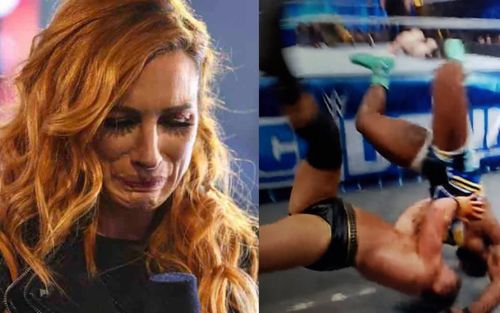 Becky Lynch wished Big E the best in a reply to his video on Twitter following his injury