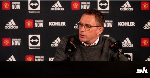 Manchester United interim Ralf Rangnick