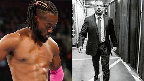 Former WWE Champions - Kofi Kingston and Triple H