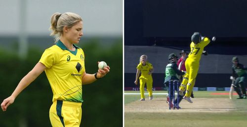 Nicola Carey returned with figures of 1-36 against Pakistan (Credit: Instagram/ICC)