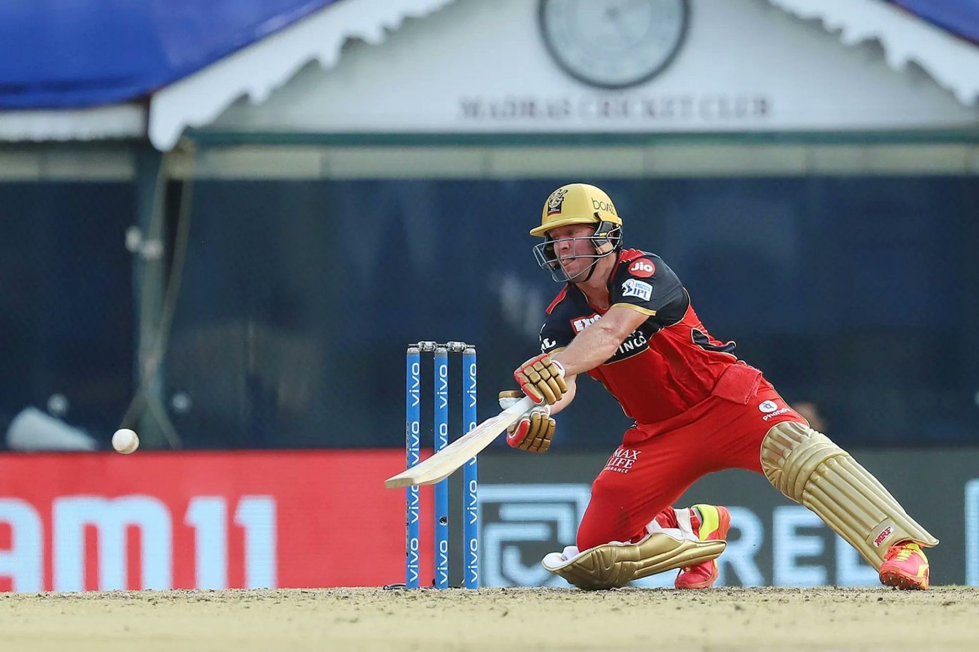 AB de Villiers scored 76* vs KKR in 2021