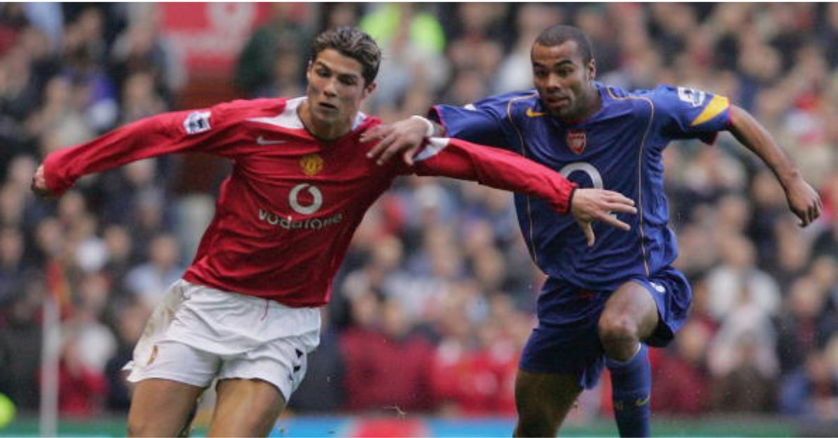 Ashley Cole and Cristiano Ronaldo have met on the pitch several times in the Premier League era