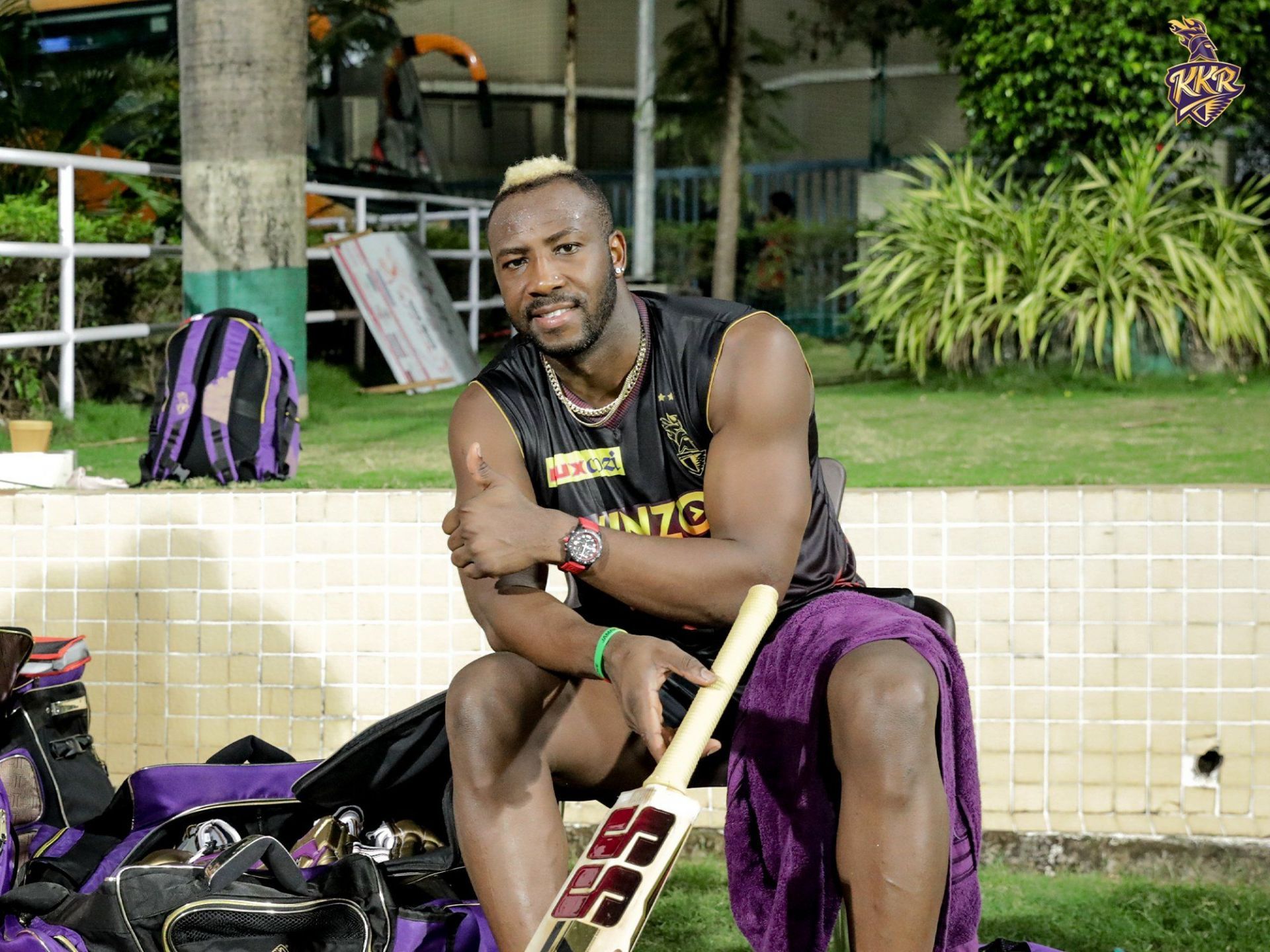 Andre Russell will play an important role for KKR in IPL 2022 (Credit: Twitter/KKR)