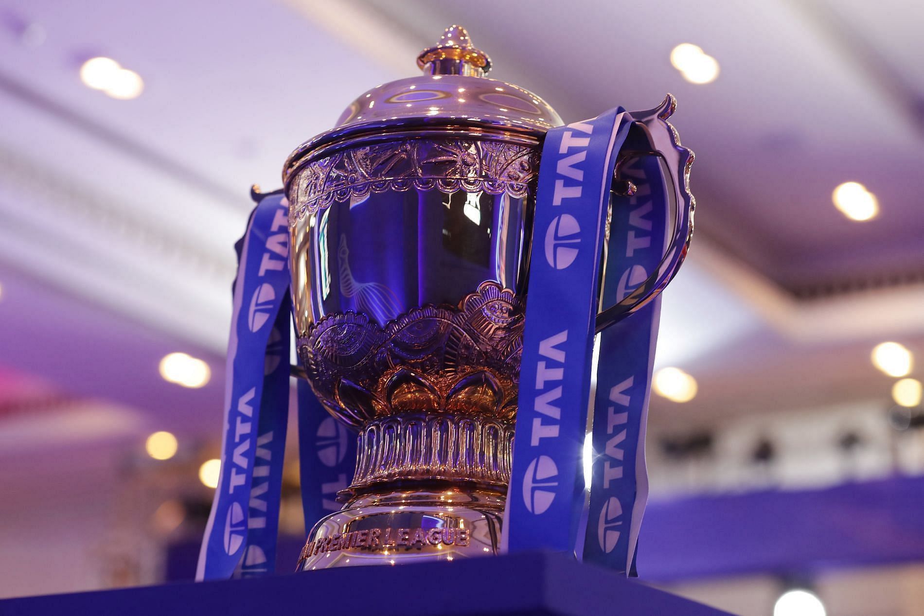 The Indian Premier League 2022 trophy