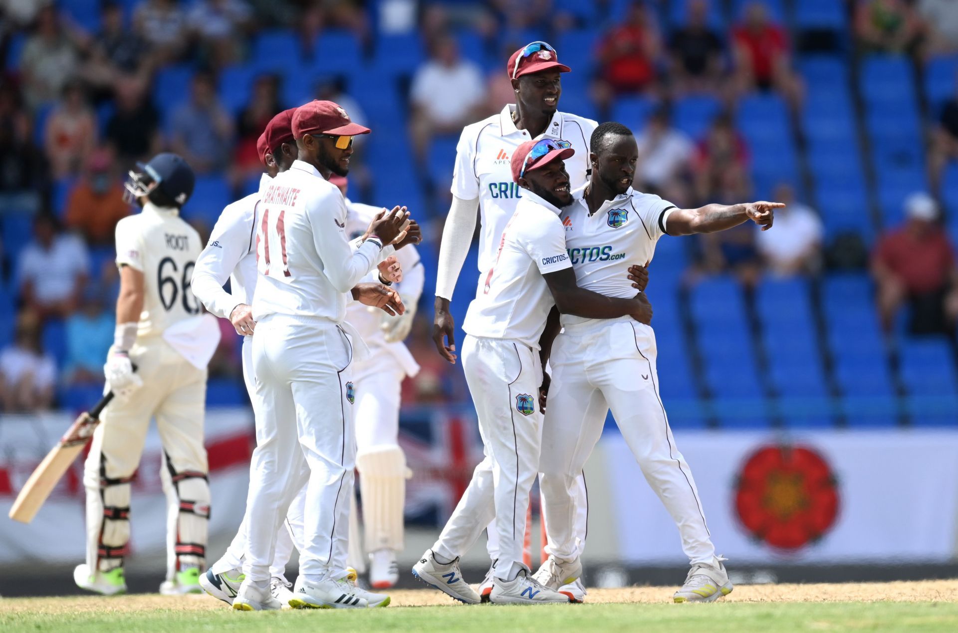 West Indies v England - 1st Test: Day One